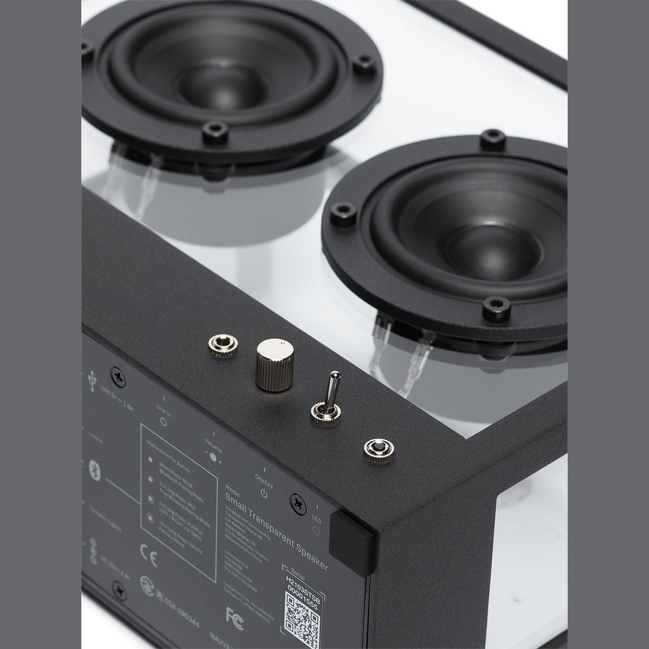 Modern Tempered Glass Speaker - Medaid International