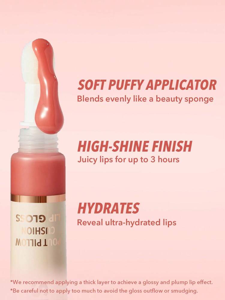 Sheglam Pout Pillow Cushion Lip Gloss-shade K.O.