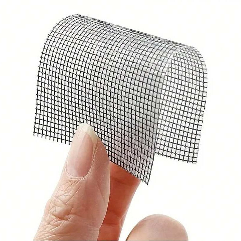 Window Screen Mosquito Net Repair Tape Strong Self Adhesive Fiberglass Mesh - تلزيق منخل