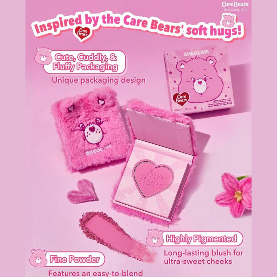 Sheglam X Care Bears Cuddle time blush Fab U Lous