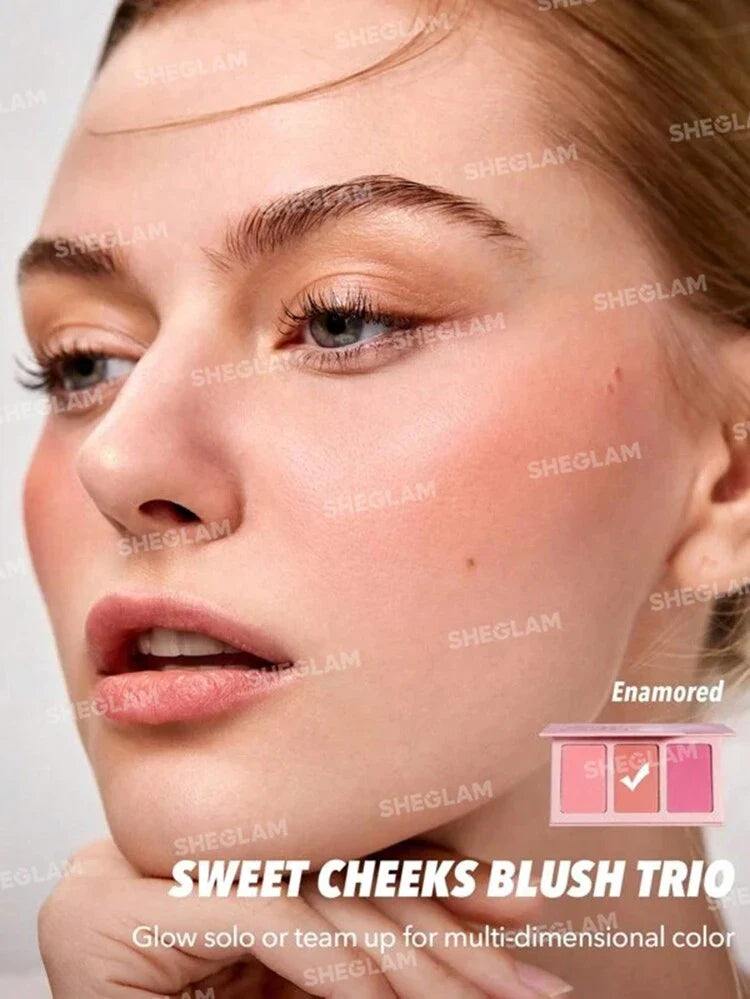 Sheglam Sweet Cheeks Blush Trio -Enamored