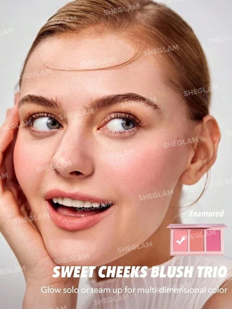 Sheglam Sweet Cheeks Blush Trio -Enamored
