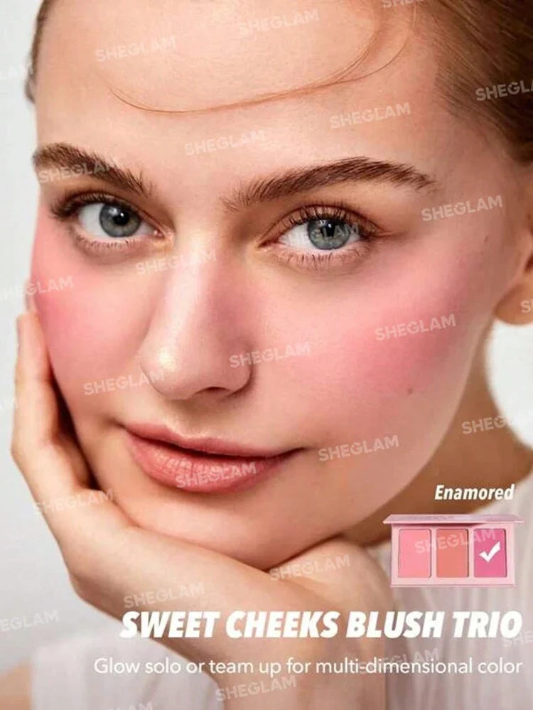 Sheglam Sweet Cheeks Blush Trio -Enamored