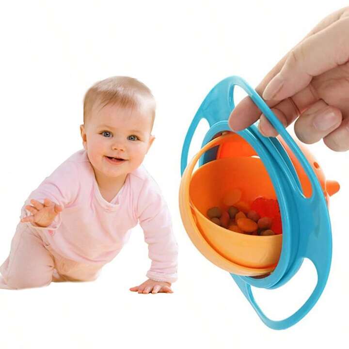 Anti-Spill Rotating Bowl