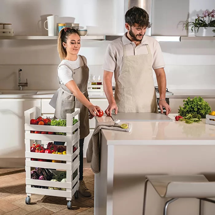 Guzzini TIDY & STORE High organizer trolley