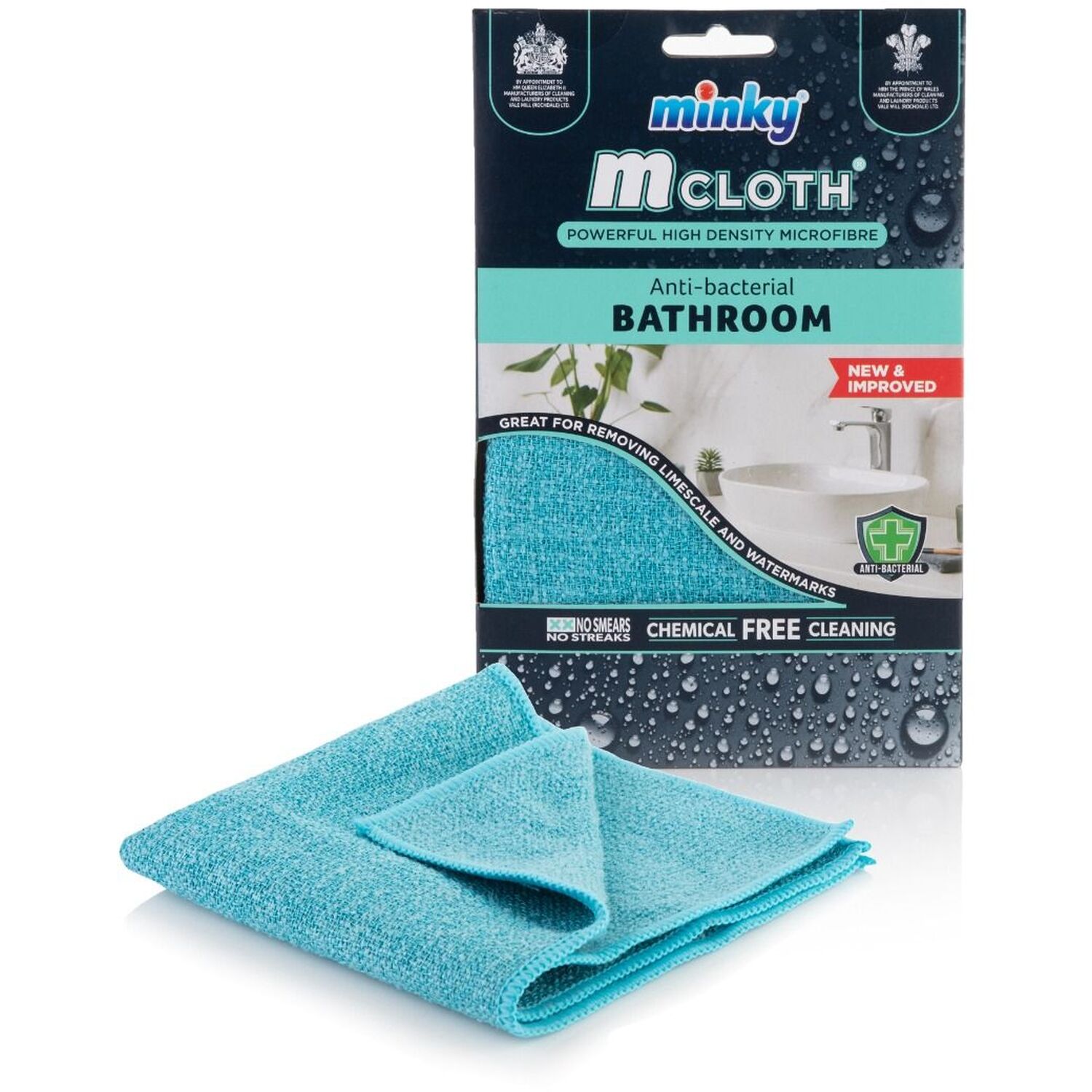MINKY M CLOTH ANTIBAC BATHROOM - microfiber - Medaid International