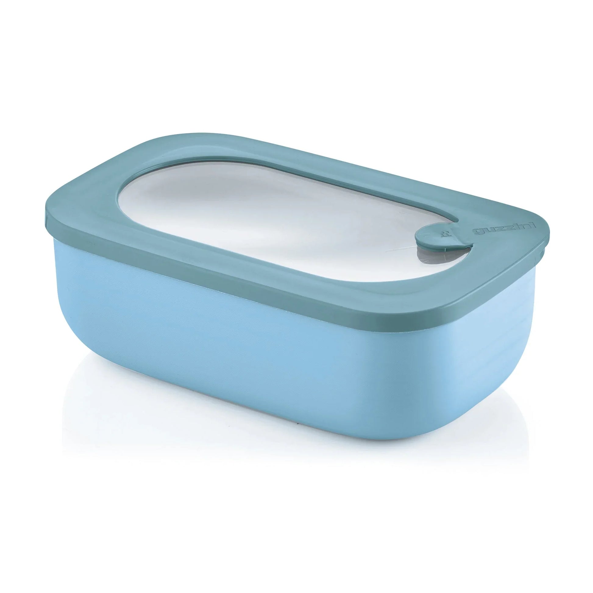 Guzzini STORE&MORE Rectangular Leak-Proof Fridge/Freezer/Microwave Container Matt Mid Blue