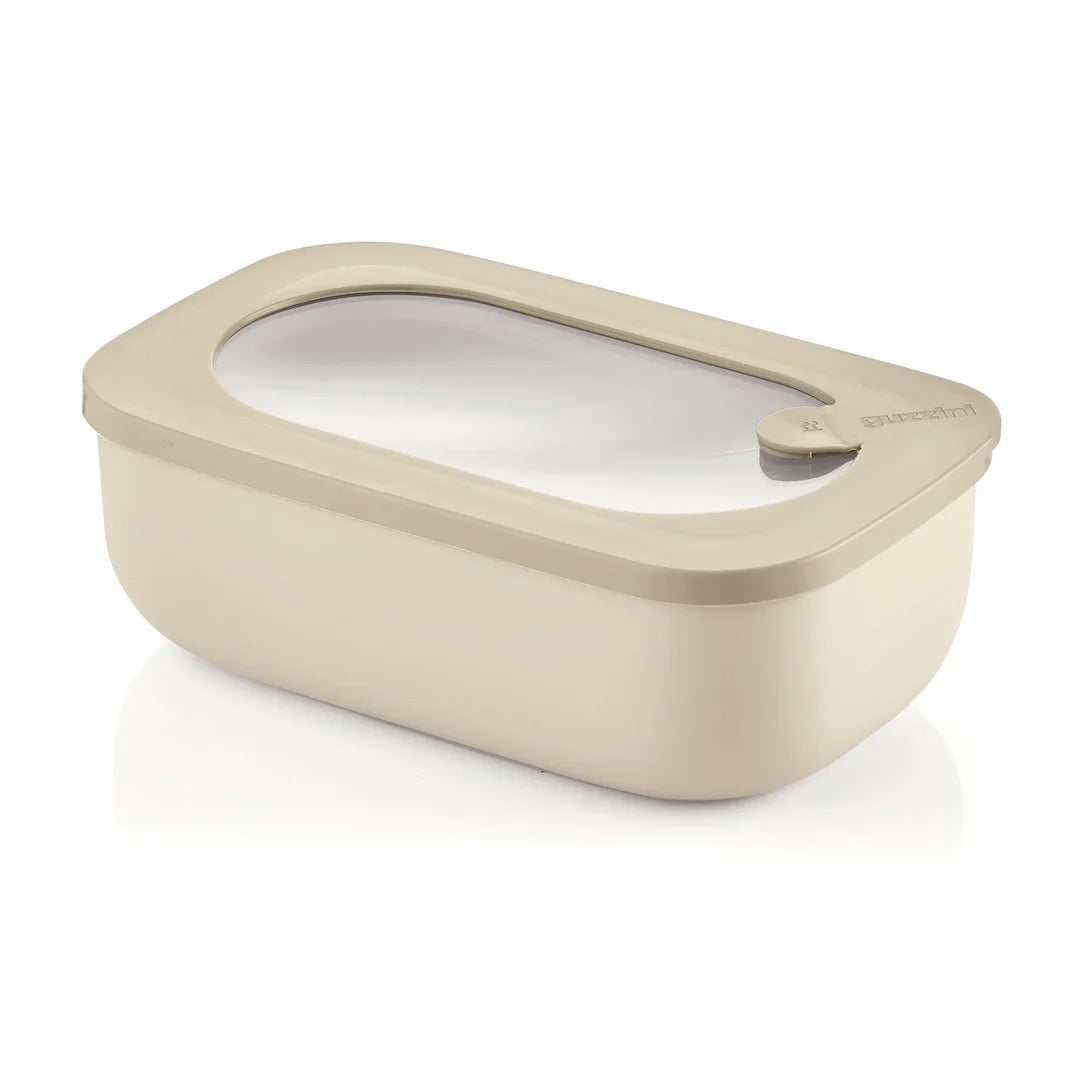 Guzzini STORE&MORE Rectangular Leak-Proof Fridge/Freezer/Microwave Container Clay