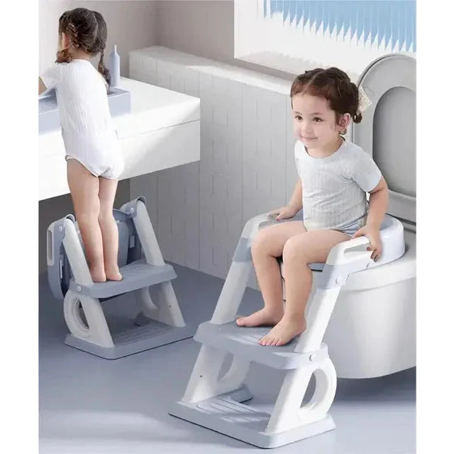 Litlle Baby baby potty ladder with Step - Foldable