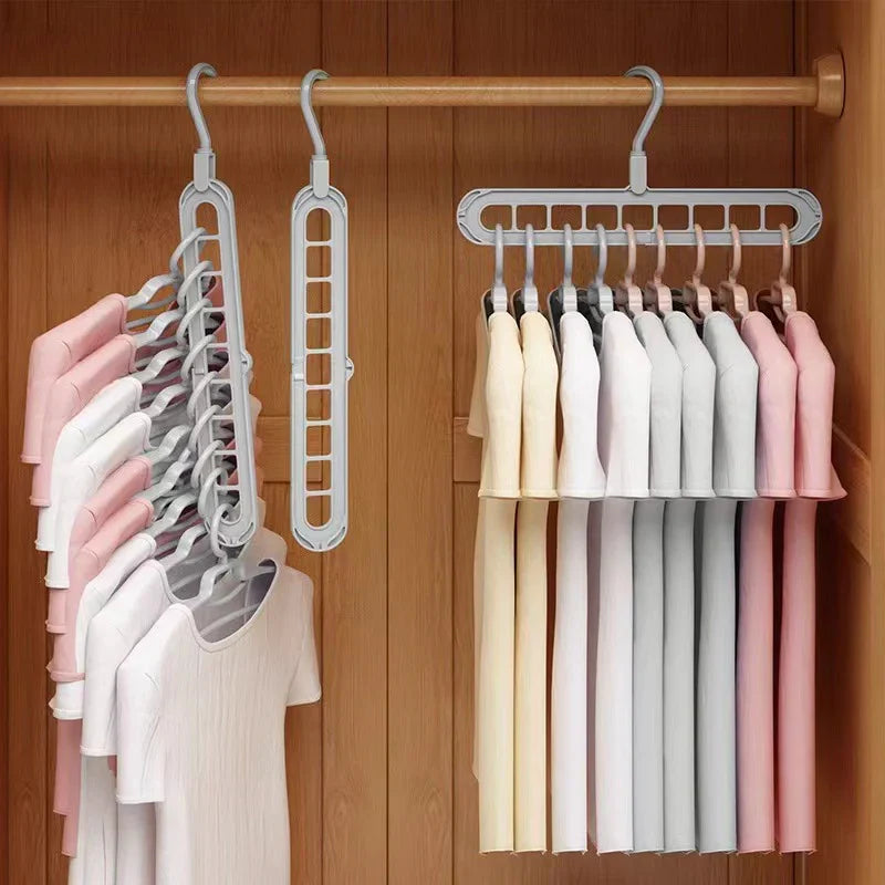 Multi-Hook Closet Hanger