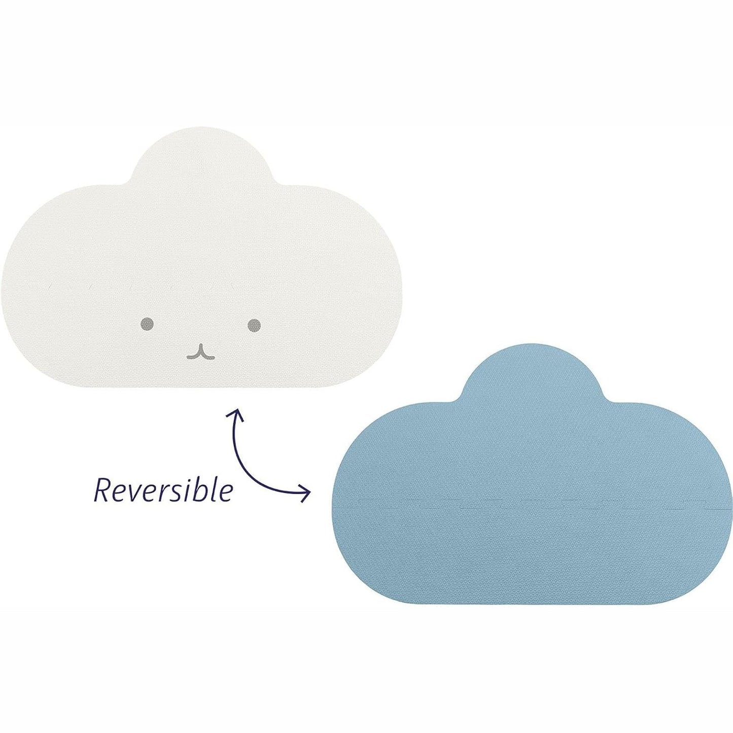 Quut Foam Floor Play Mat Cloud Playmat Dusty Blue