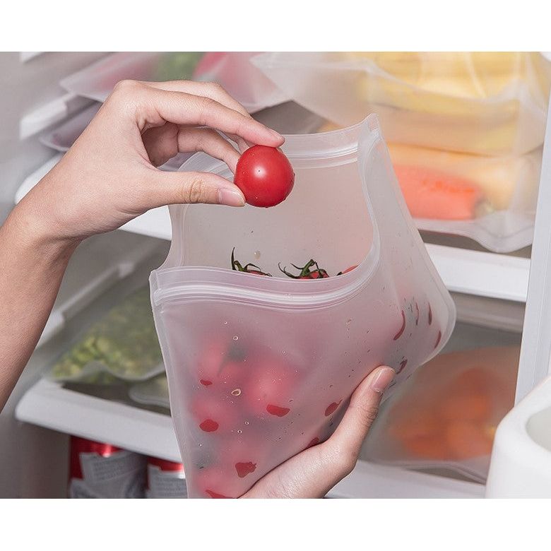 Fridge  reusable storage bags set of 4 pcs