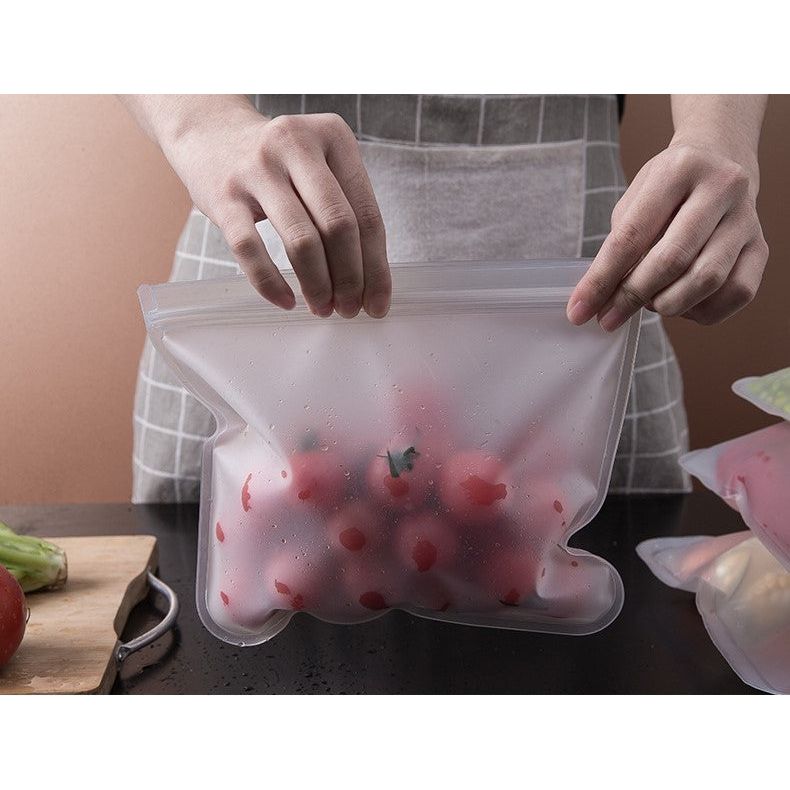 Fridge  reusable storage bags set of 4 pcs