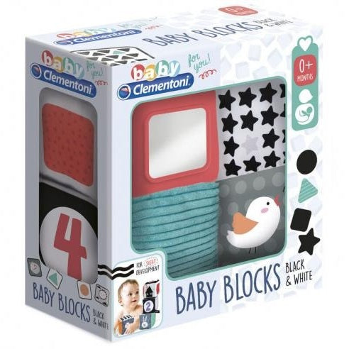 Clementoni Baby Blocks Black & White