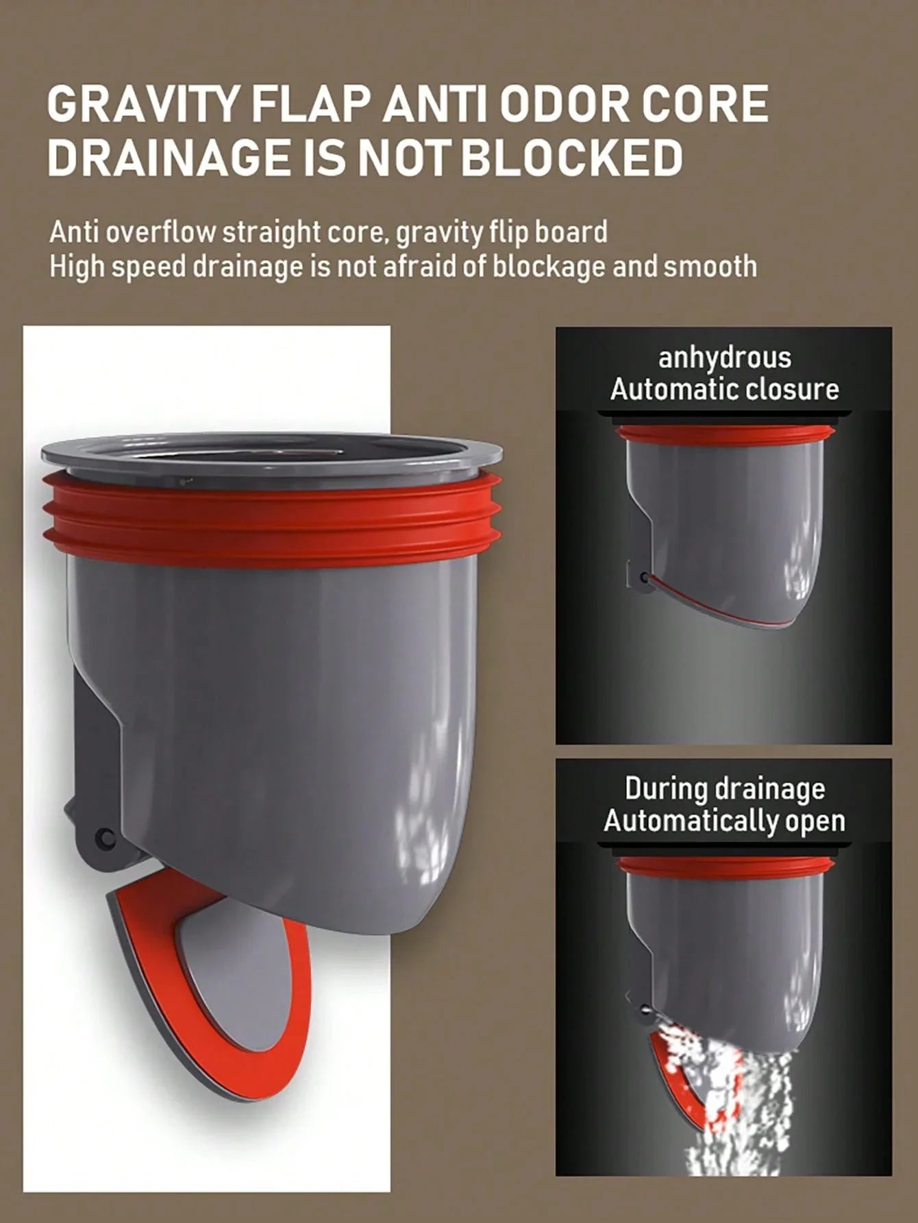 Floor Drain Core | Rat & Smell Proof سدادة بالوعة مانعة للفئران والروائح