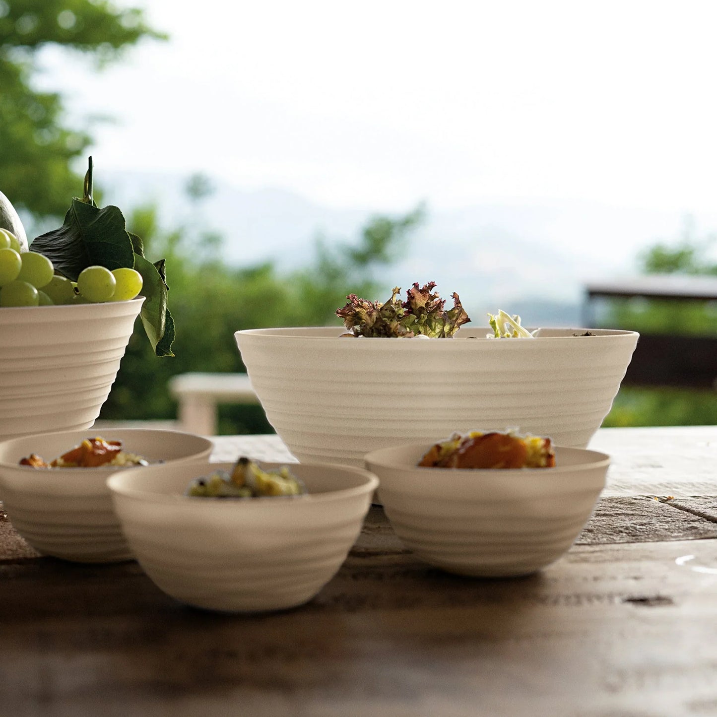 Guzzini L BOWL TIERRA Taupe