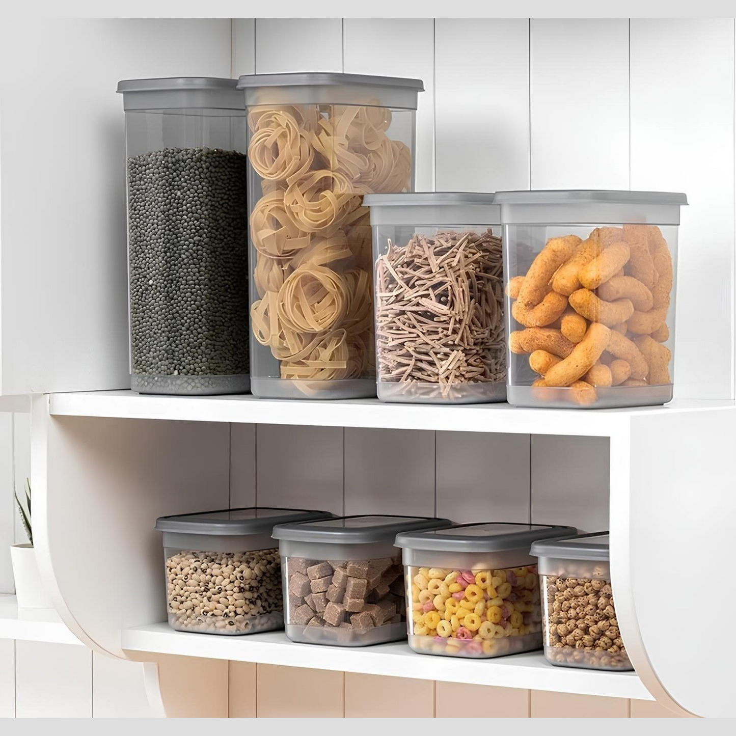 7 pcs Food Storage Container Set | طقم عبوات تخزين المطبخ - Medaid International