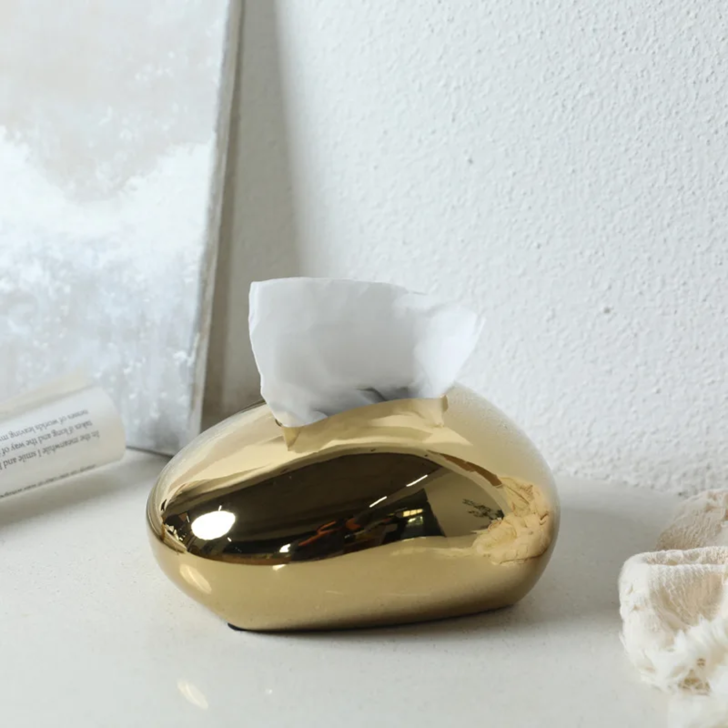 CERAMIC TISSUE BOX
