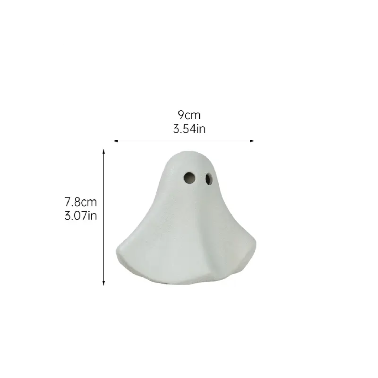 CERAMIC GHOST FIGURE