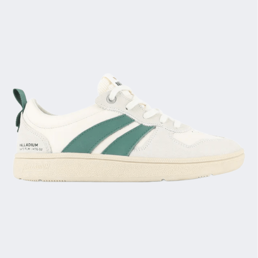 Palladium Pallacup Flame Men Lifestyle Shoes Cream/Foliage Green - Medaid International