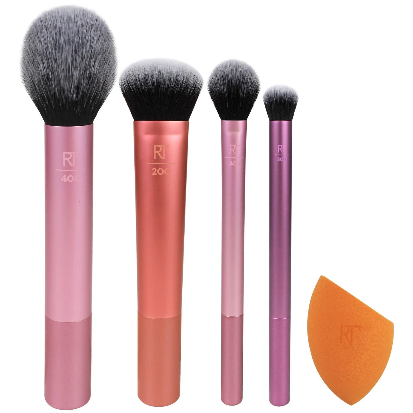 Real Techniques everyday essentials brush kit (x4) + sponge 261836