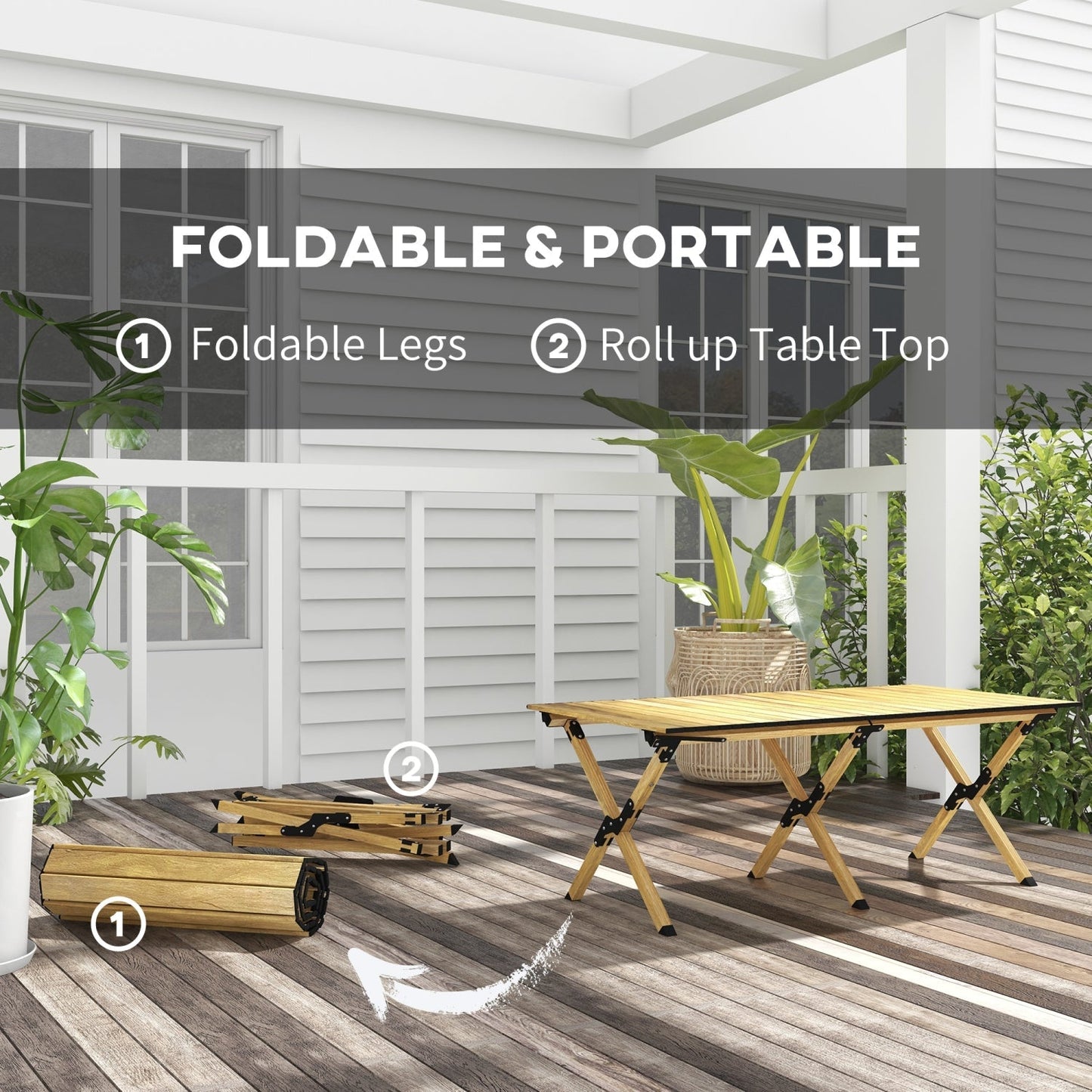 Foldable Camping Table