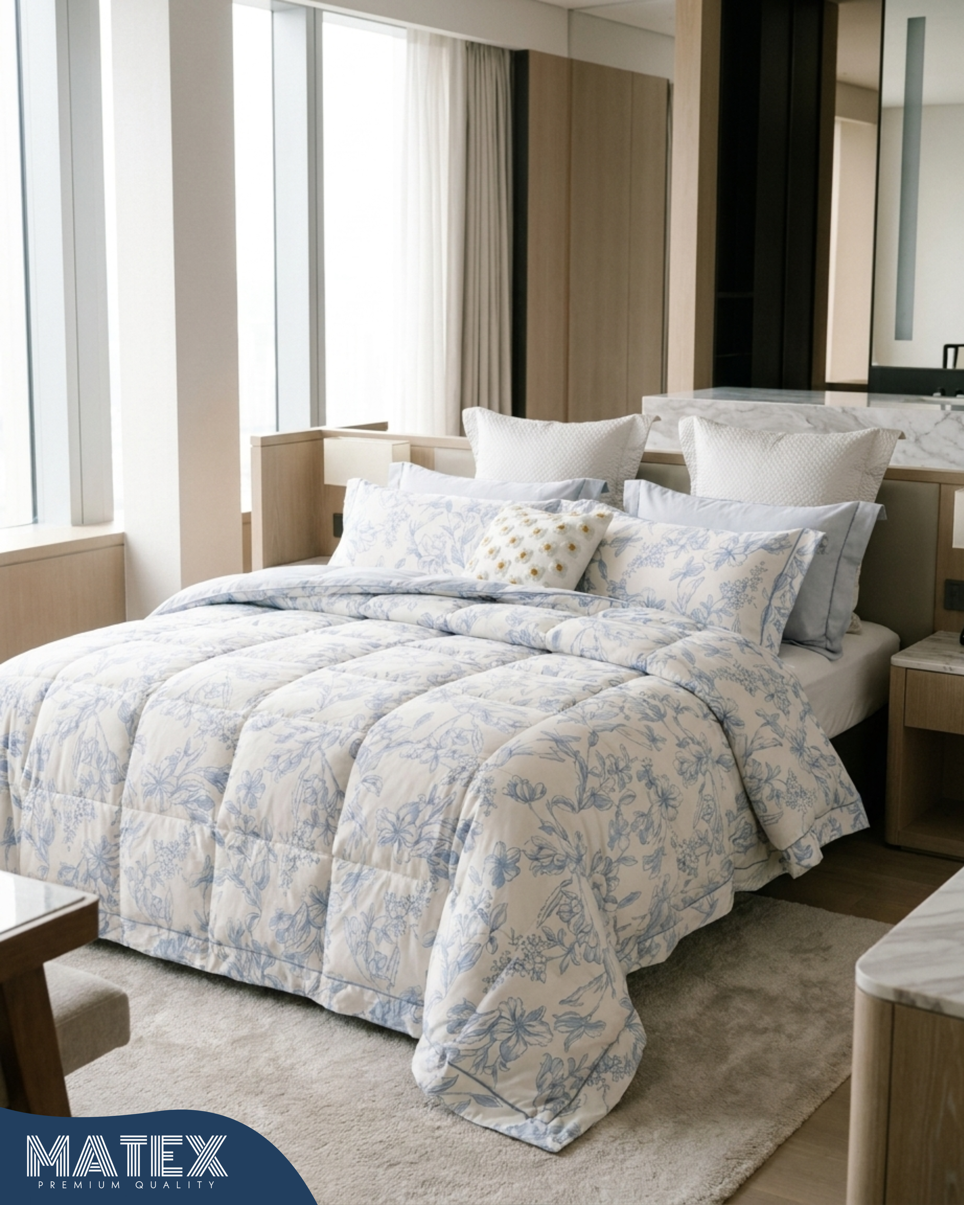 Bleuvelle Cotton All Season Comforter Set – 220TC