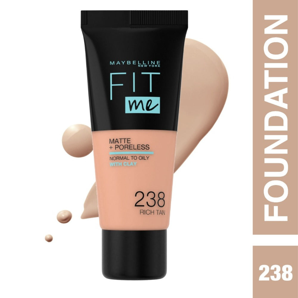 Maybelline Fit Me Matte + Poreless Liquid Foundation - 30 ml - Medaid International
