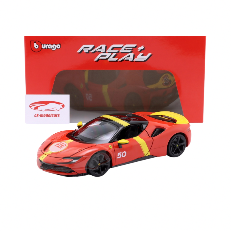 Ferrari 1:18 Ferrari  R & P - Sf90 Stradale Assetto Fiorano Toys by Bburago - Medaid International