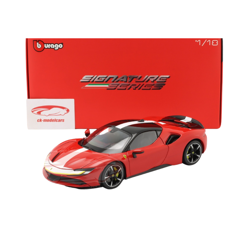 Ferrari 1:18 Ferrari  Signature - Sf90 Stradale Assetto Fiorano Toys by Bburago - Medaid International