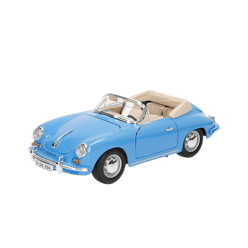 Porsche 1:24 Collezione (B) W/O Stand -  Porsche 356B Cabriolet (196 Toys by Bburago - Medaid International