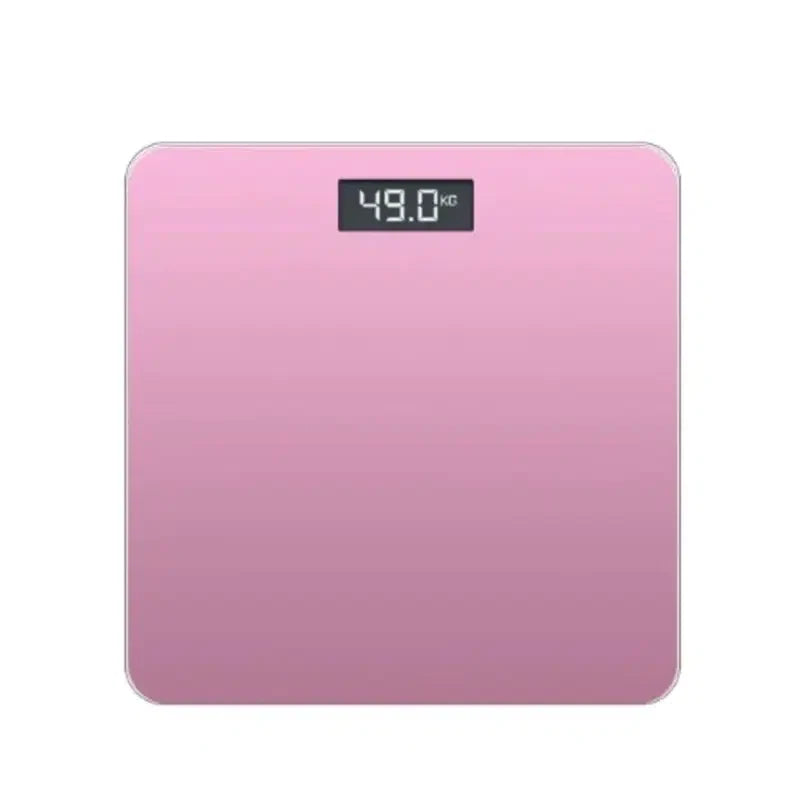 180 KG, Battery Operated Digital Scale for Body Weight with Temperature Indicator and Accurate 4 Digits LCD Backlight Display - Medaid