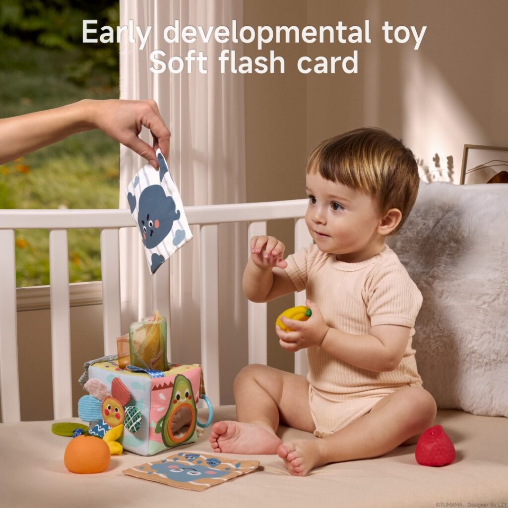 Tumama Kids  - Multi-Sensory Colorful Tissue Box