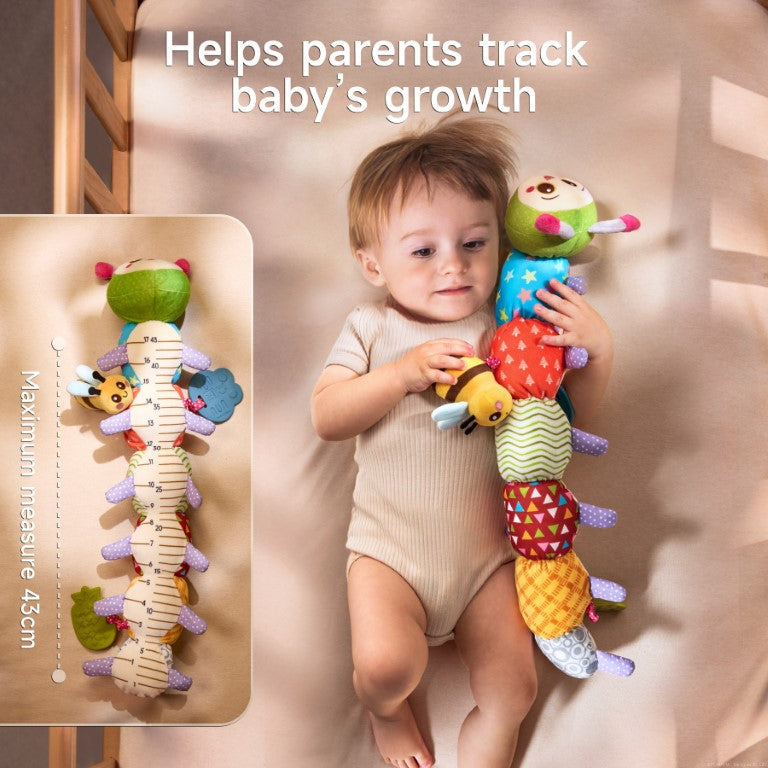 Tumama Kids - Soft Plush Sensory Caterpillar - Baby Toy