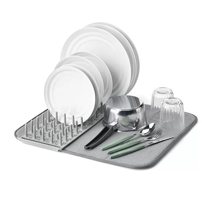 Guzzini 'Dry & Safe' Dish Drainer With Mat Clay