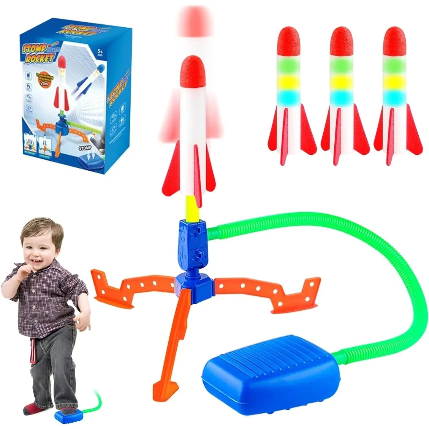 Kid Air Foam Rocket Launcher