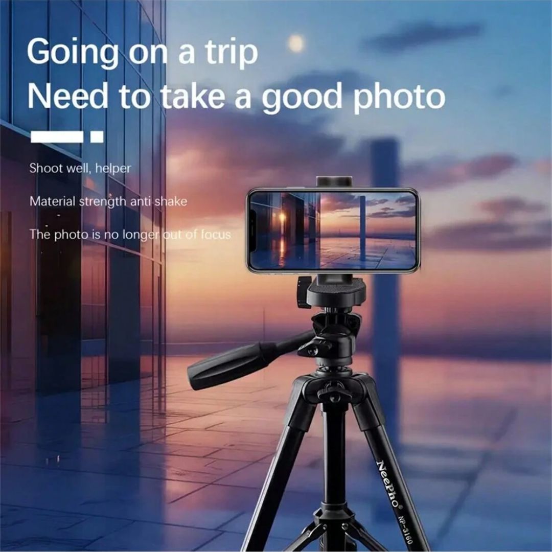 3366 NeePho Extendable Tripod Stand Selfie Stick Multifunction Tripod - Medaid International