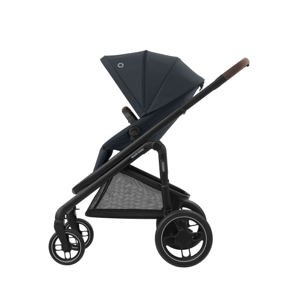 Maxi-Cosi - Plaza+ (Essential  Graphite) - 3pcs Bundle Plaza+ Stroller & Carrycot - CabrioFix i-Size Car Seat - CabrioFix i-Size Base. - Travel System