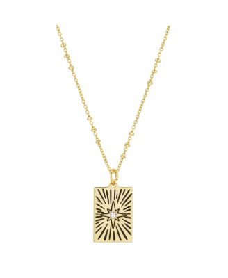 Unwritten Women's Gold Flash-Plated Guiding Star Necklace | Unwritten In Lebanon