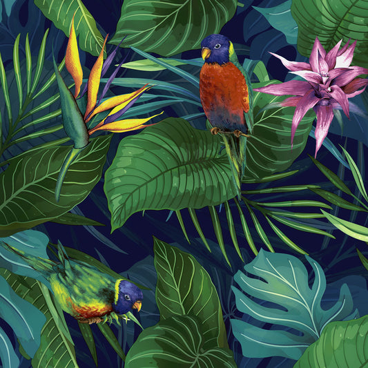 Paper+ Design Tissue Napkin 33 x 33 cm Jungle Paraiso 3-ply, 20 pieces | Paper+ Design In Lebanon