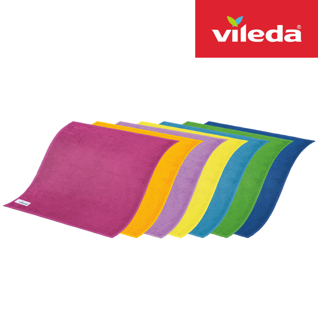 Vileda Microfiber Roll Colors 6 + 2 Free