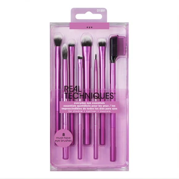 Real Techniques Everyday Eye Essentials Brush Kit (8)
