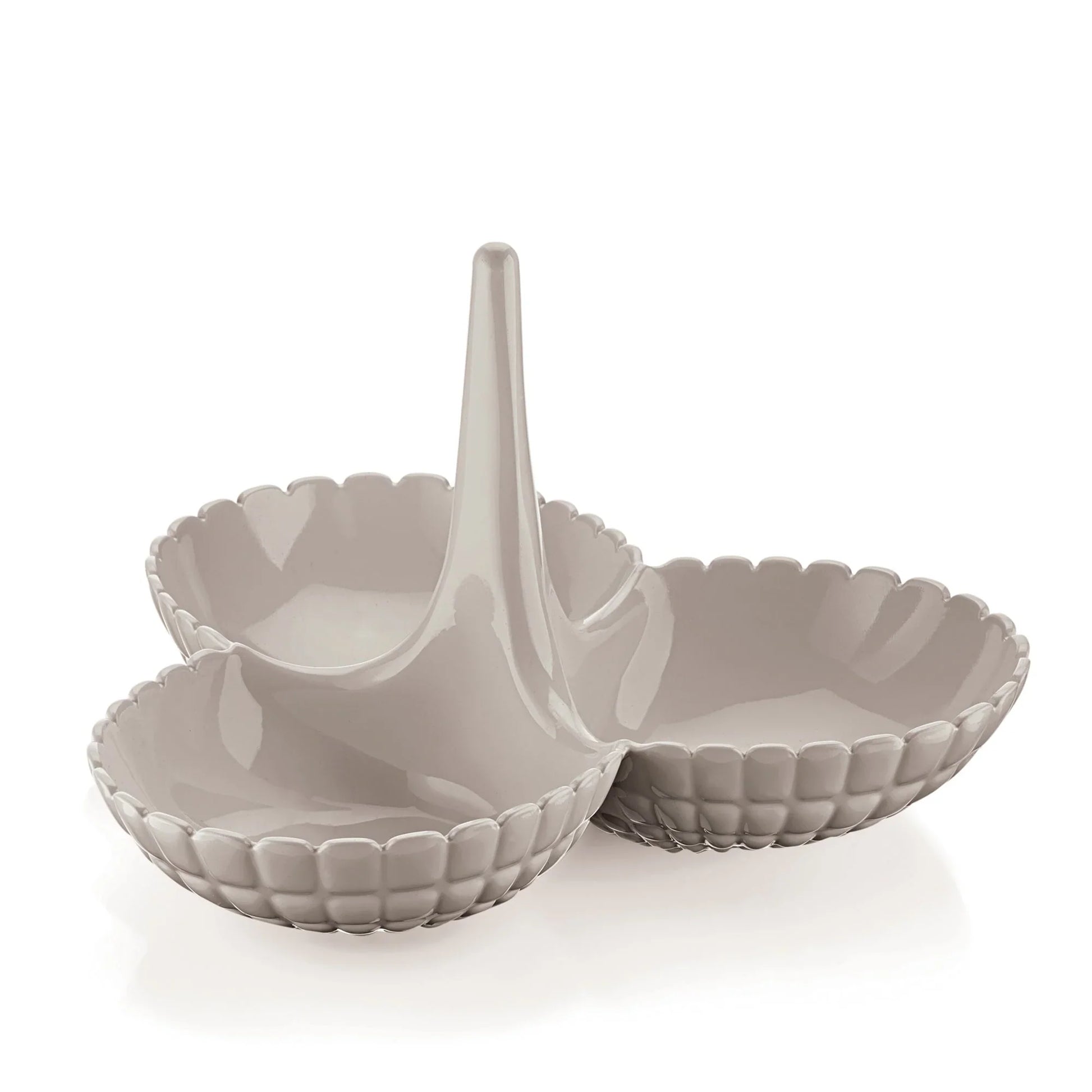 Guzzini Hors d’oeuvres dish Tiffany Taupe