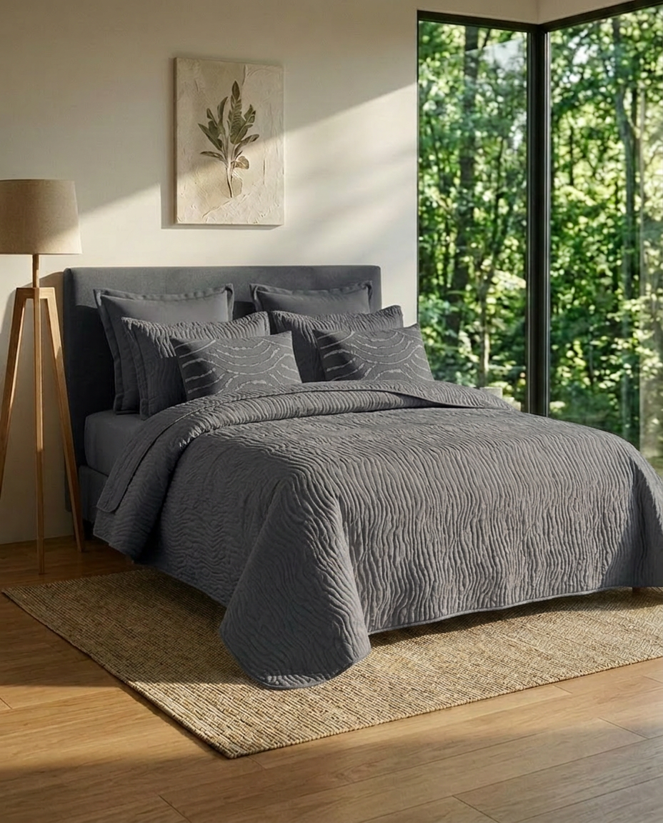 WhisperWave Bedspread Set (6pcs)