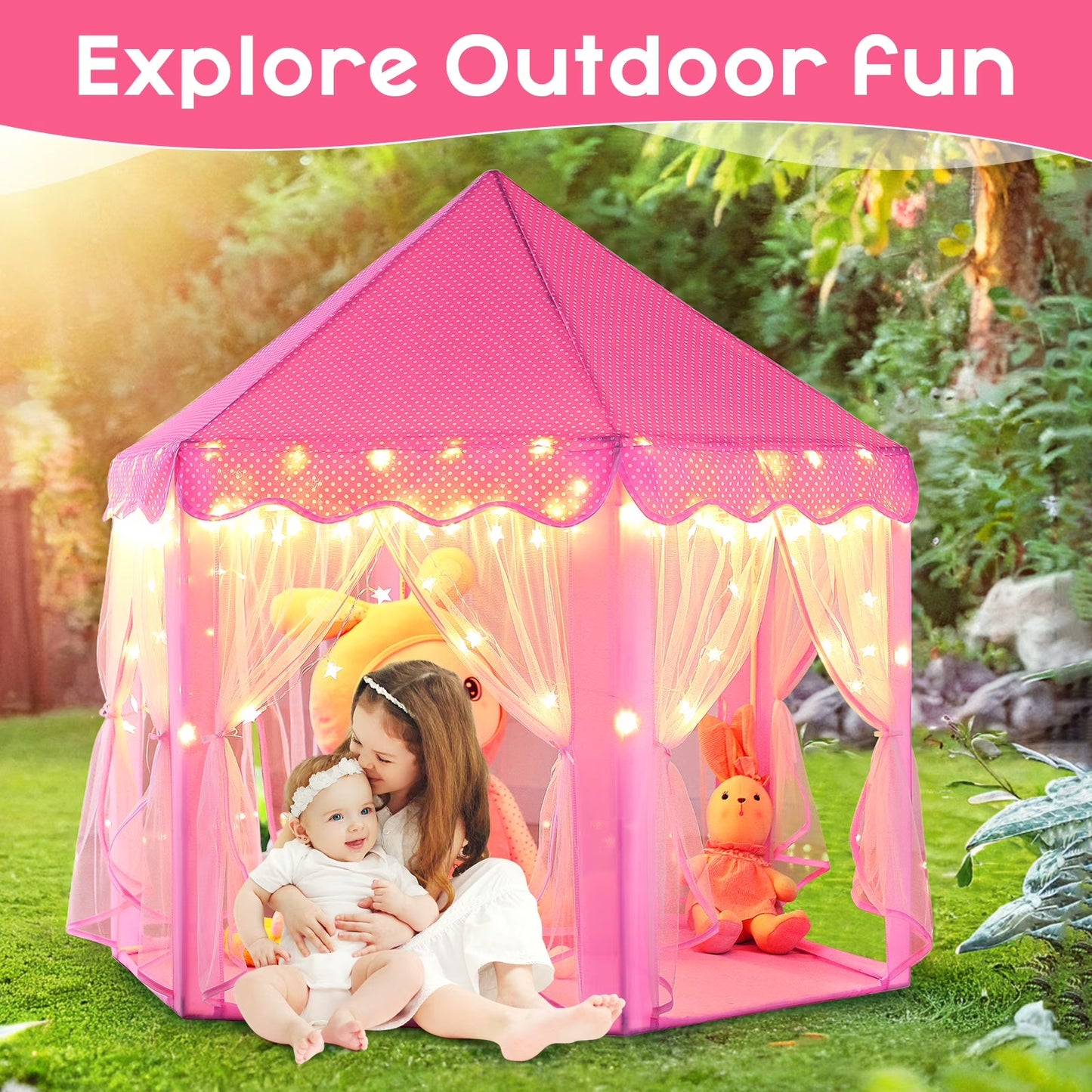 Princess Kids Play Tent