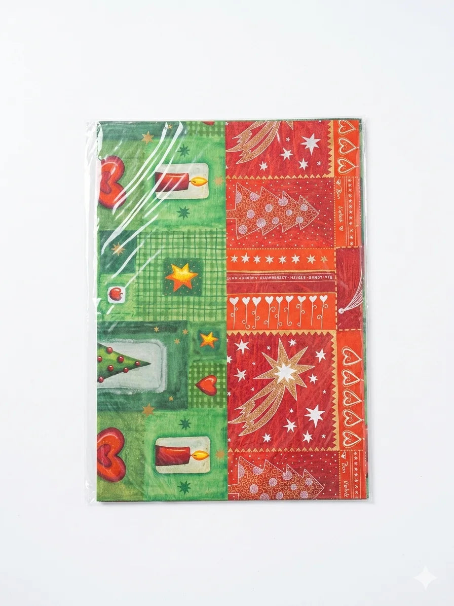 SD Christmas Prestige Gift Wrapping 2 Paper 50x70 cm | SD In Lebanon