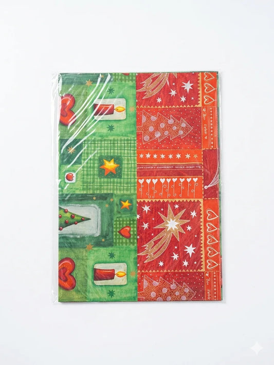 SD Christmas Prestige Gift Wrapping 2 Paper 50x70 cm | SD In Lebanon