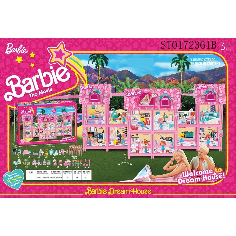 ( Net ) Barbie Dream House Play Set