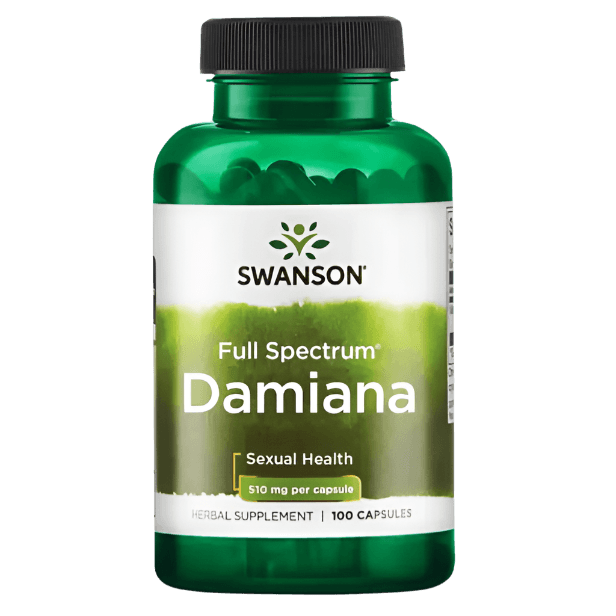 Swanson Full Spectrum Damiana 510 mg 100 Capsules