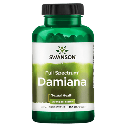 Swanson Full Spectrum Damiana 510 mg 100 Capsules